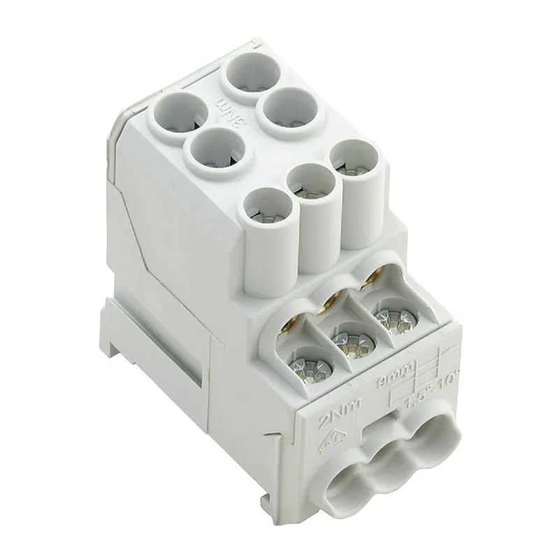 Weidmüller Verteilerblock WPD 100 2X25/6X10 GY 1561910000 3 STK