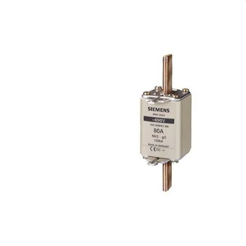 Siemens NH-Sicherungseinsatz mit Stirnkennmelder Gr.2 80A 3NA3224-6