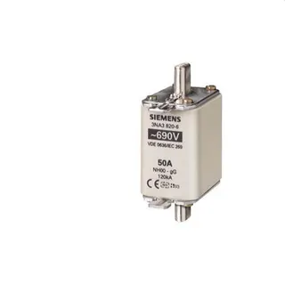 Siemens NH-Sicherungseinsatz mit Stirnkennmelder 40A 3NA3817-6