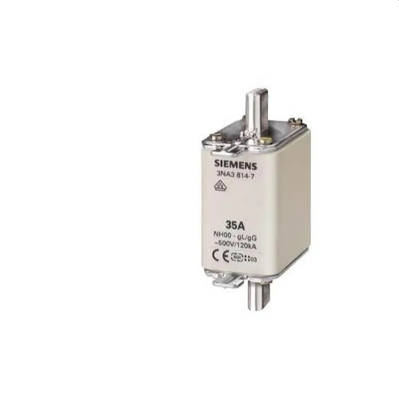 Siemens NH-Sicherungseinsatz mit Stirnkernmelder 50A 3NA3820-7