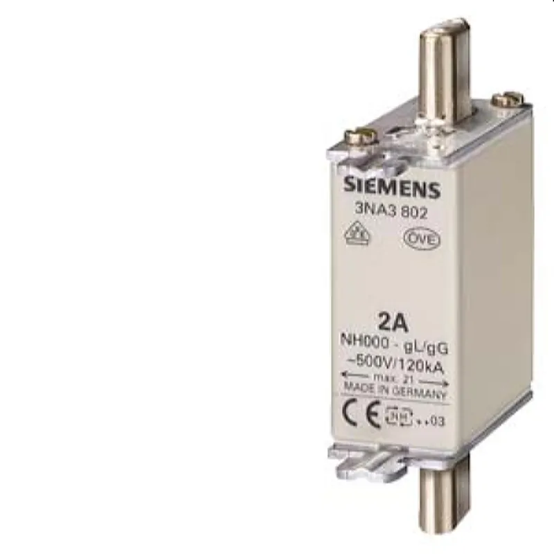 Siemens NH-Sicherungseinsatz mit Stirnkennmelder 35A 3NA3814