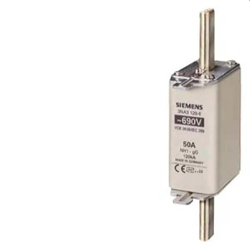 Siemens NH-Sicherungseinsatz mit Stirnkennmelder Gr.1 80A 3NA3124-6