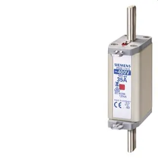 Siemens NH-Sicherungseinsatz mit isol. Griffl. Gr.1 35A 3NA6114-4