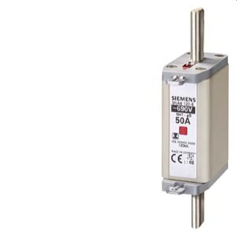 Siemens NH-Sicherungseinsatz mit isol. Griffl. Gr.1 50A 3NA6120-6
