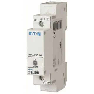 EATON Electric Einzelleuchte Z-EL/R230 230AC/DC rot