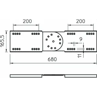 OBO Gelenkverbinder WRGV 160 FT für Weitspann-System 160 – Bild 2
