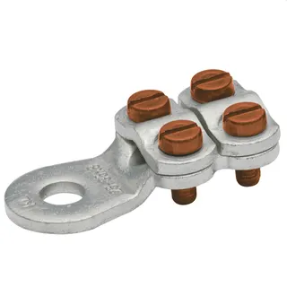 Klauke Klemmkabelschuh gestanzt 16-25qmm M10 4 Schrauben 584R10BK