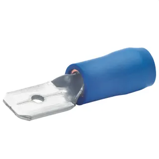 Klauke Flachstecker 6,3x0,8mm 1,5-2,5qmm verzinnt isoliert 830