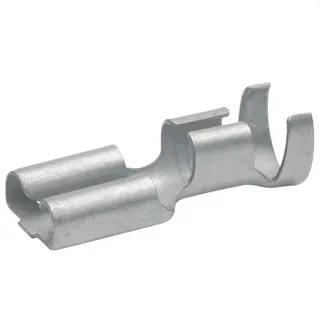 Klauke Flachsteckhülse n. DIN 6,3x0,8mm 4-6qmm Rastzunge VZ 2750