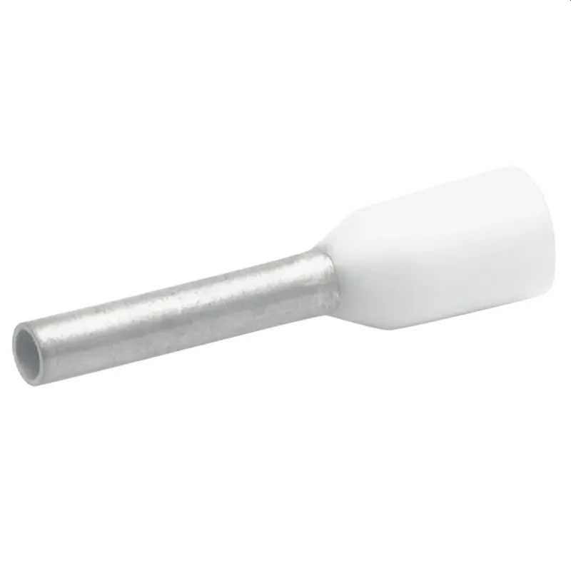 Klauke Aderendhülse n. DIN 0,75qmm 8mm weiss VZ isoliert 170W