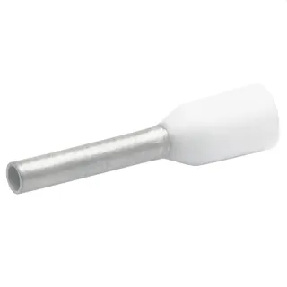Klauke Aderendhülse n. DIN 0,75qmm 8mm weiss VZ isoliert 170W