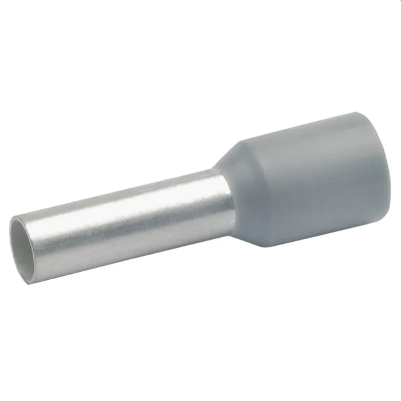 Klauke Aderendhülse n. DIN 4qmm 10mm grau VZ isoliert 47410