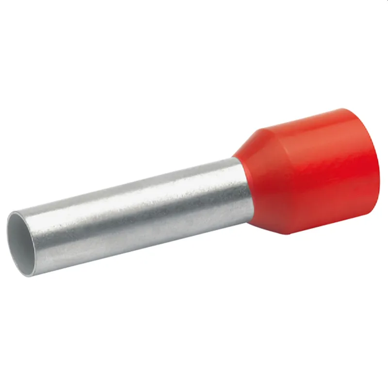 Klauke Aderendhülse n. DIN 10qmm 18mm rot VZ isoliert 47618
