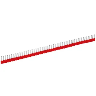 Klauke Aderendhülse n. DIN 1qmm 8mm rot VZ Streifenform ST9718