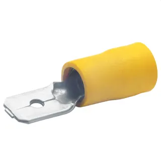 Klauke Flachstecker 6,3x0,8mm 4-6qmm verzinnt isoliert 850
