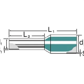 Weidmüller Aderendhülse H6,0/20D GE 9019220000 100 STK