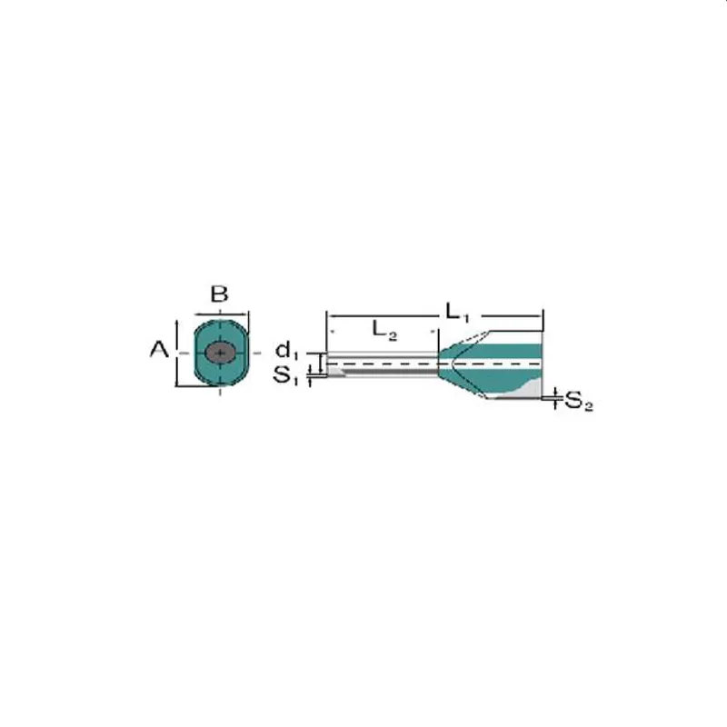 Weidmüller Aderendhülsen H1,5/16 ZH R SV 9004410000 500 STK
