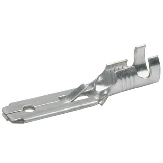 Klauke Flachstecker n. DIN 6,3x0,8mm 1,5-2,5qmm verzinnt 2230