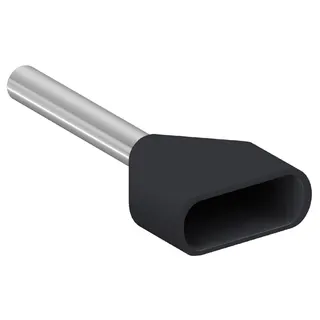 Schneider Electric Aderendhülse AZ5 gem NF 1,5mm2/AWG16 schwarz 5x100Stk AZ5DE015