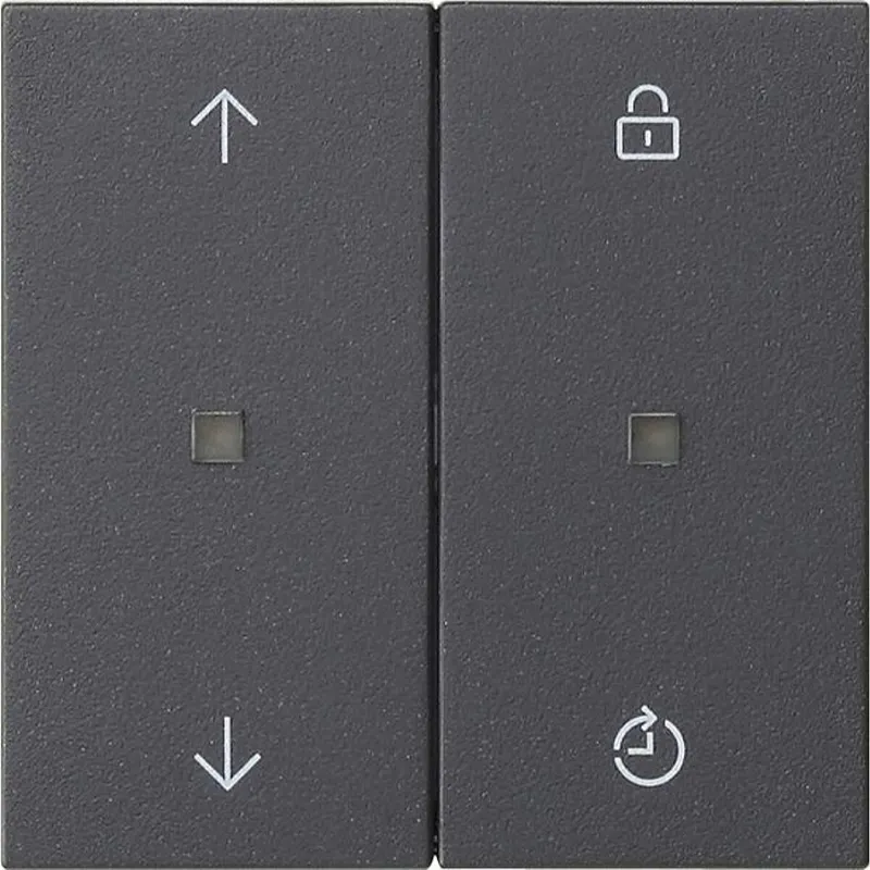 Gira Bedienaufsatz 536328 S3000 Memory System 55 anhrazit 536328