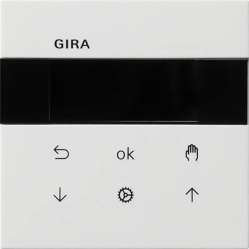 Gira Jalousie- und Schaltuhr 5366112 Display Flächenschalter rw 5366112