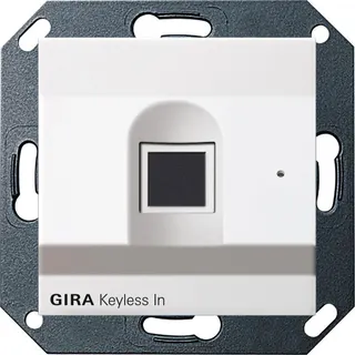 Gira Keyless In 261703 Fingerprint System 55 reinweiss 261703