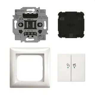 Busch-Jaeger LED-Dimmer Set 62851 UJ-914-WL flex WL, alpinweiß