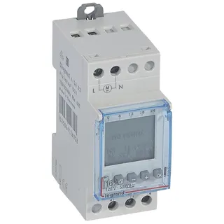 Legrand Zeitschaltuhr 412632 D21 Wochen 1Kanal 120V AC