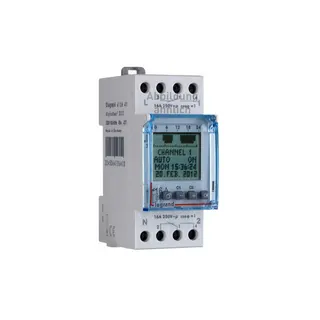 Legrand Zeitschaltuhr 412643 D22 Wochen 2Kanal 24V AC
