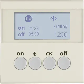Berker Funk-Zeitschaltuhr 85745282 weiss glänzend 85745282