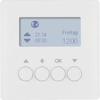 Berker Zeitschaltuhr M385741129 polarweiss samt