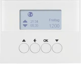 Berker Zeitschaltuhr M385741179 polarweiss glaenzend