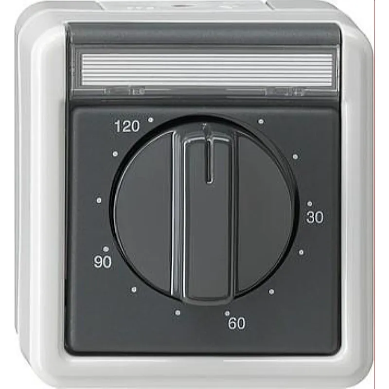 Gira Zeitschalter 032130 120 min WG AP grau