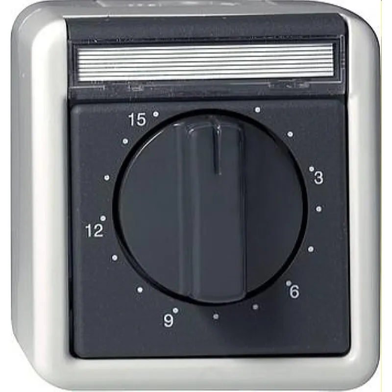 Gira Zeitschalter 032030 15 min WG AP grau