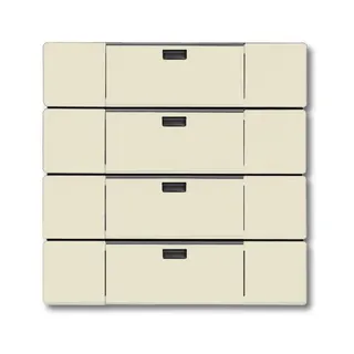 Busch-Jaeger Wandsender Wandsender 6733-82 WaveLine 4fach