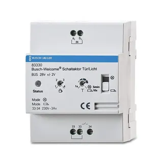 Busch-Jaeger 83330 Tuer/Licht 1fach REG Schaltaktor