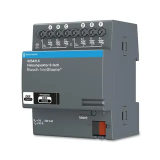 Busch-Jaeger 6254/0.6 6fach REG Aktor