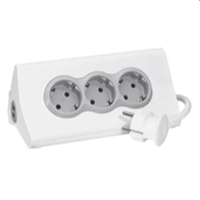 Legrand Steckdosenleisten TABLET 3-fach USB, 1,5m Zul. weiß