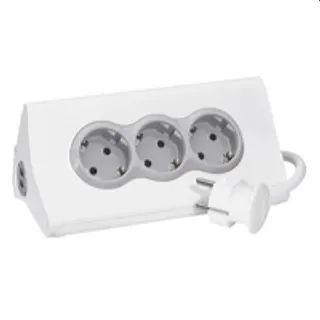 Legrand Steckdosenleisten TABLET 3-fach USB, 1,5m Zul. weiß