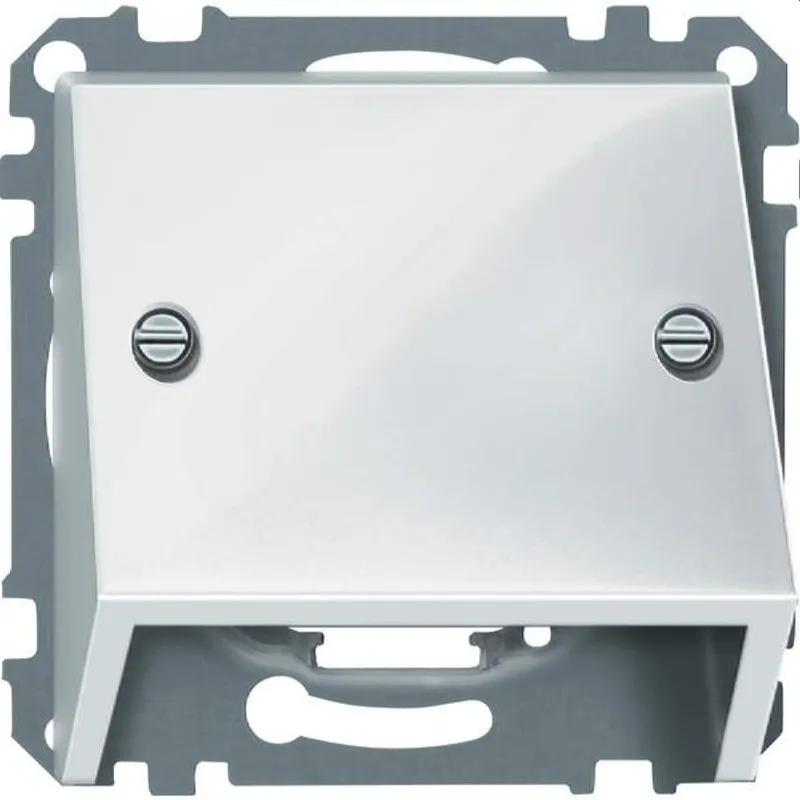 Merten Schrägauslass 464919 polarweiss glaenzend System M