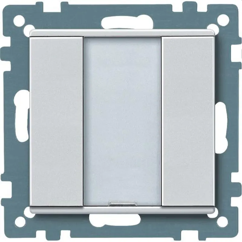 Merten Taster 627519 1fach polarweiss System M