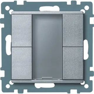 Merten Taster 627660 2fach aluminium System M