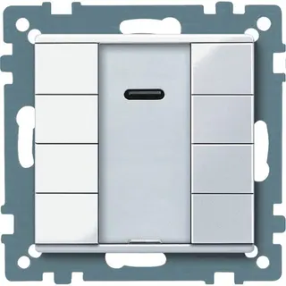 Merten Taster 617525 4fach aktivweiss glaenzend System