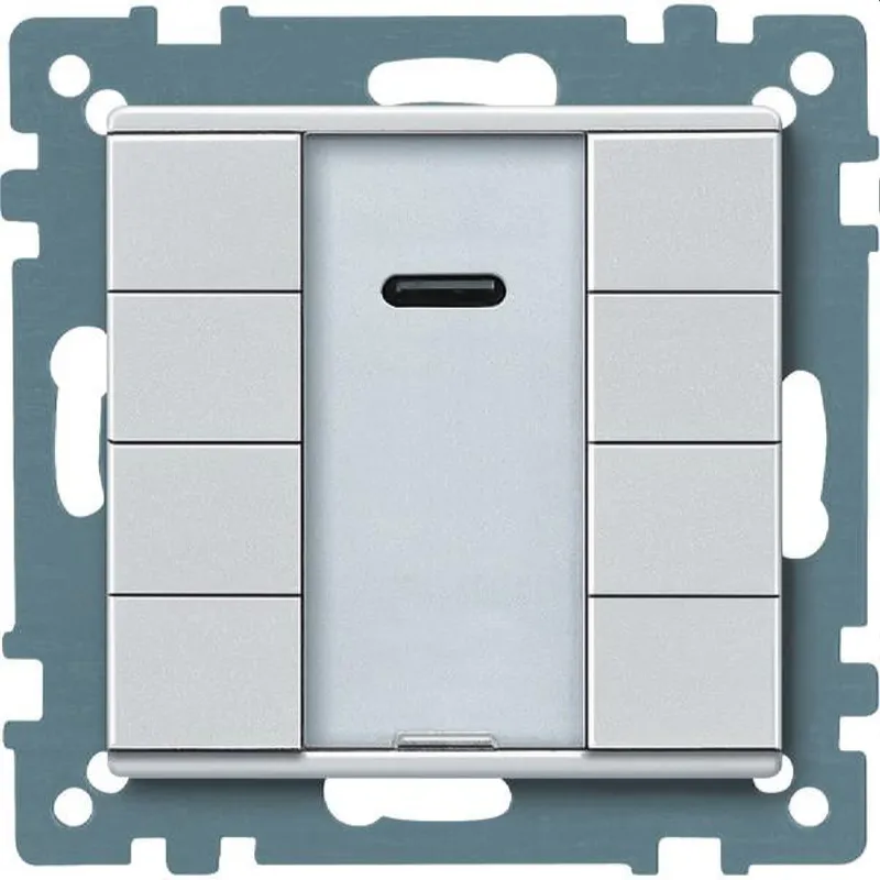 Merten Taster 627919 4fach polarweiss System M
