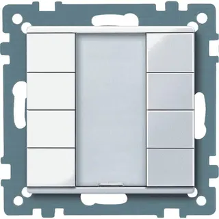 Merten Taster 617425 4fach aktivweiss glaenzend System