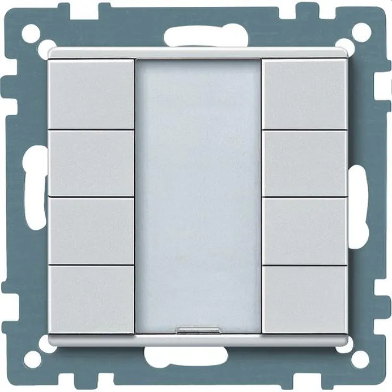 Merten Taster 627819 4fach polarweiss System M