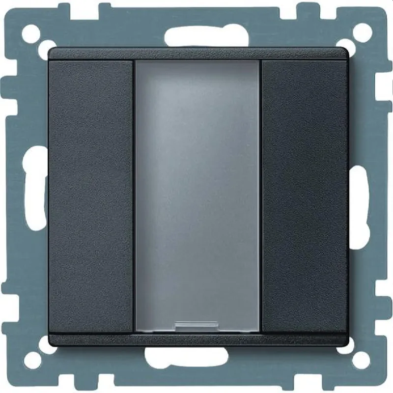 Merten Taster 627514 1fach plus anthrazit System M