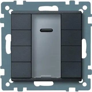 Merten Taster 627914 4fach plus anthrazit System M