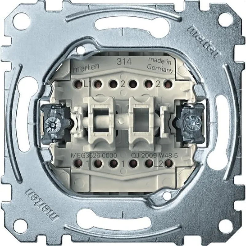 Merten Schaltereinsatz MEG3626-0000 1polig 16AX AC250V