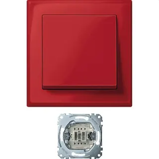 Merten Schalter MEG3341-1406 Jumbo rubinrot M-SMART